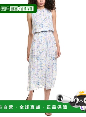 自营 Bella Dahl无袖燕尾裙-紫色 美国奥莱直发连衣裙