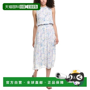 紫色 自营 燕尾裙 Dahl无袖 美国奥莱直发连衣裙 Bella