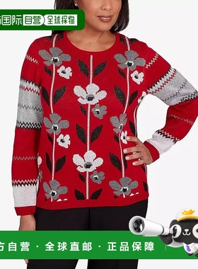 1h可退 【美国直邮】alfred dunner 女士 毛衣针织衫