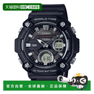 自营Casio Men's Analog-Digital Sport Watch with Black Dial -