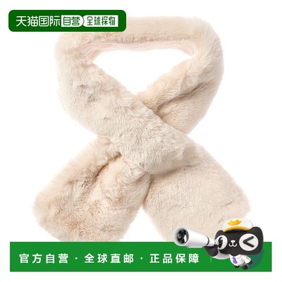 自营La Fiorentina Pull-Through Scarf - white 美国奥莱直发