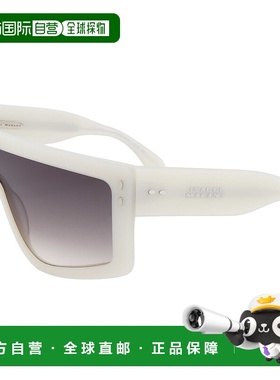 自营 Isabel Marant女式99毫米灰色太阳镜-珍珠白色 美国奥莱直发