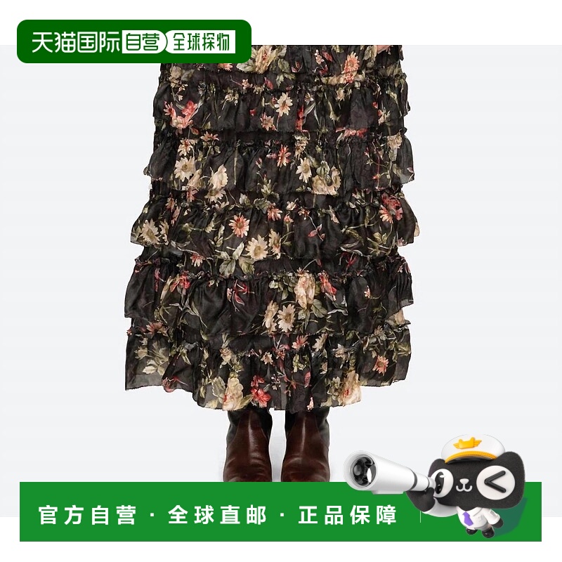 自营sea朱莉印花迷笛裙多色 美国奥莱直发