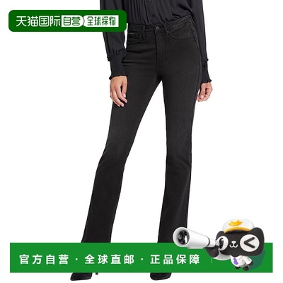 自营 NYDJ Billie Legend短款牛仔裤-粉红色 美国奥莱直发直筒裤