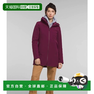 自营The North Face ThermoBall生态夹克女式Boysenberry Triclim