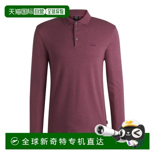 polo bossInterlock logo 自营 embroidered shirt cotton with