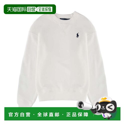 自营polo ralph laurenLogo Embroidered Relaxed Crewneck Sweat