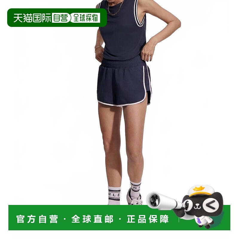 自营varleyArlington Running Short In Blue Nights - blue nigh