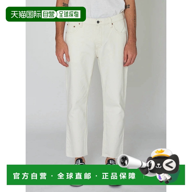 自营 rollas男士 Relaxo Chop Jean In Salt - 盐 美国奥莱直发