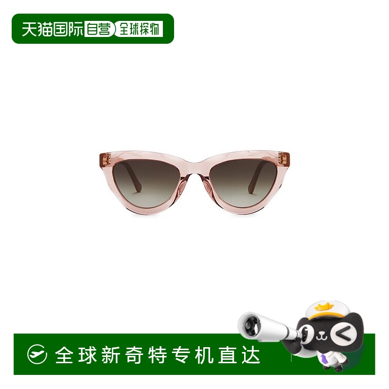 1h可退 香港直邮潮奢 Chloe 蔻依 女士 猫眼太阳镜 CH0294S