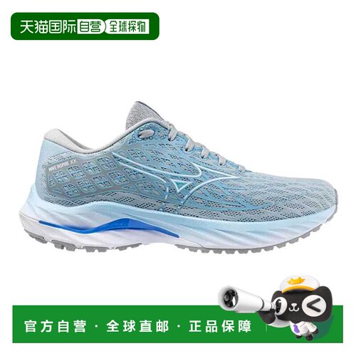 自营Mizuno Wave Inspire 20 Cerulean/白色411435.CR00女式-蓝色
