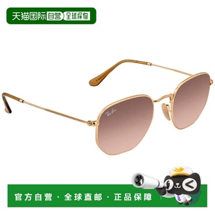 自营ray-banRay Ban Hexagonal Flat Lenses Brown Gradient Avia