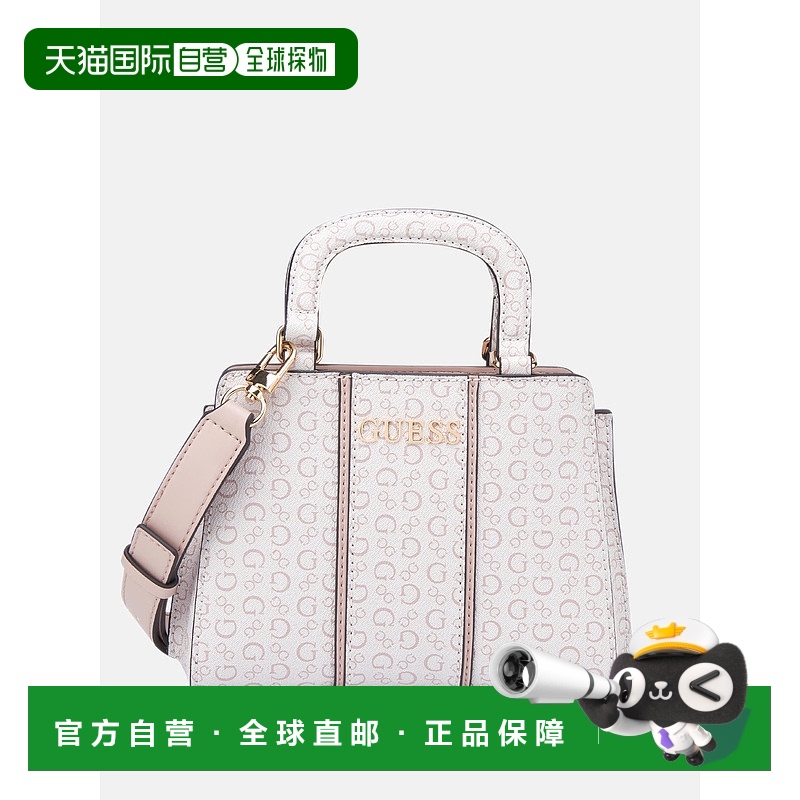 自营 guessRadleigh标志迷你手提包-腮红 美国奥莱直发斜挎包