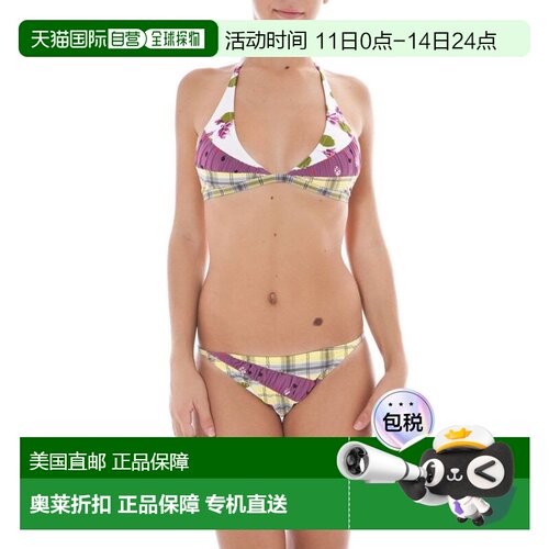 自营John Galliano e Nylon Women Women's Bikini - multicolor