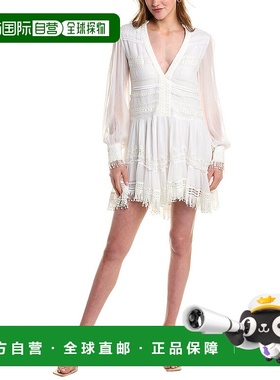 自营rococo sand洛可可沙迷你连衣裙-白色 美国奥莱直发