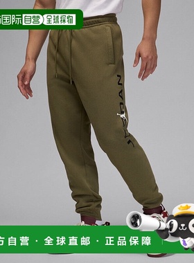 自营MENS JORDAN ESSENTIALS FLEECE JOGGERS - green 美国奥莱直