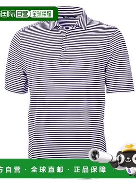 自营 cutter & buckCutter&Buck Virtue生态Pique条纹再生男式大P