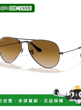 1h可退 【美国直邮】雷朋|太阳镜，RB3025 飞行员渐变色