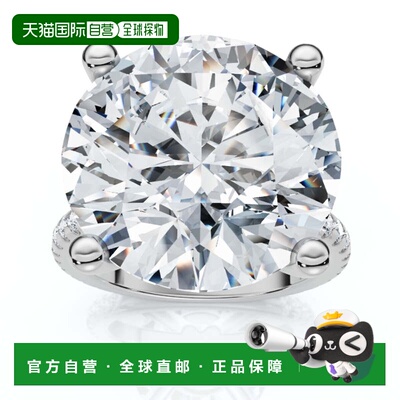 自营pompeii3Certified 4 1/3Ct Round Diamond Engagement Ring