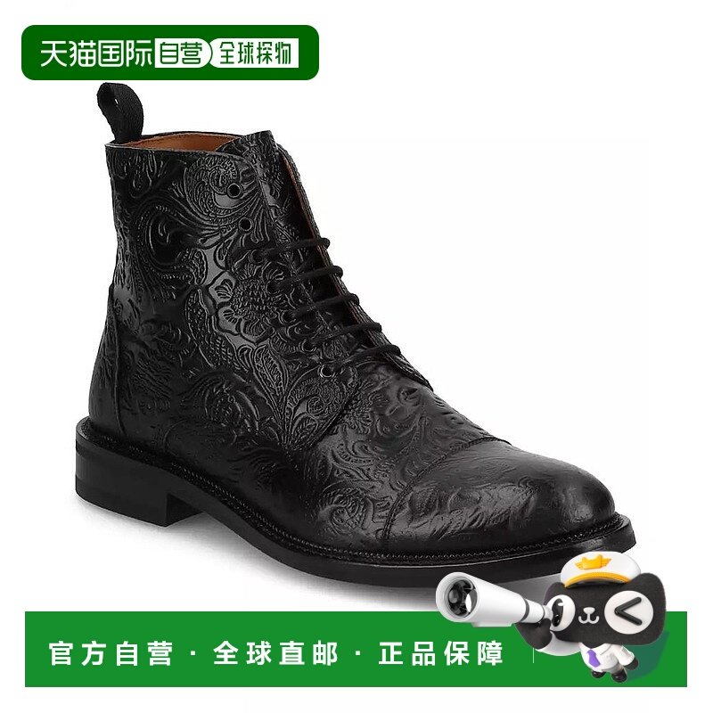 1h可退 【美国直邮】taft男士时装靴系带防水真皮潮流时尚透气百