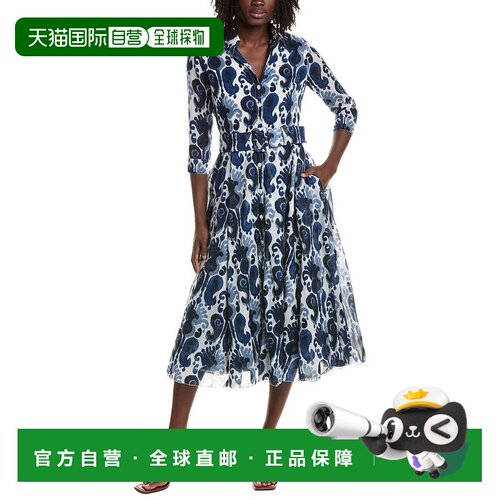 自营Samantha Sung大道a字连衣裙-白色 美国奥莱直发