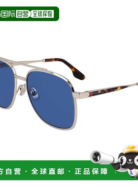 自营Victoria Beckham Metal Women's Sunglasses - gold 美国奥