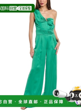 自营 Ramy Brook Claire 连身裤 - 绿色 美国奥莱直发性感连体裤