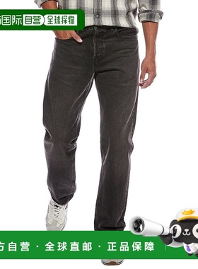 自营FRAME Denim The Straight Motivation Jean - grey 美国奥莱