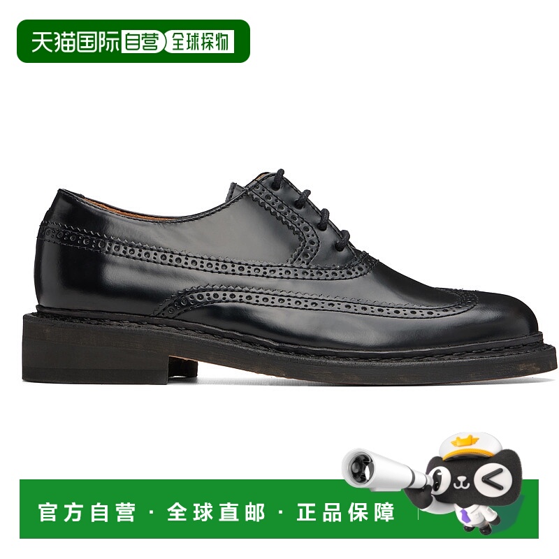 1h可退 香港直邮潮奢 Our Legacy 男士 黑色 Brogue Parade 德比