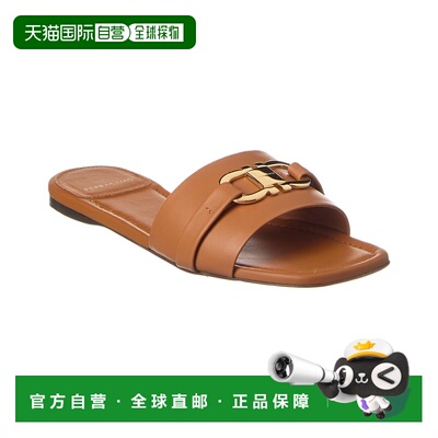 自营salvatore ferragamoFerragamo Leah Ornament Leather Sanda