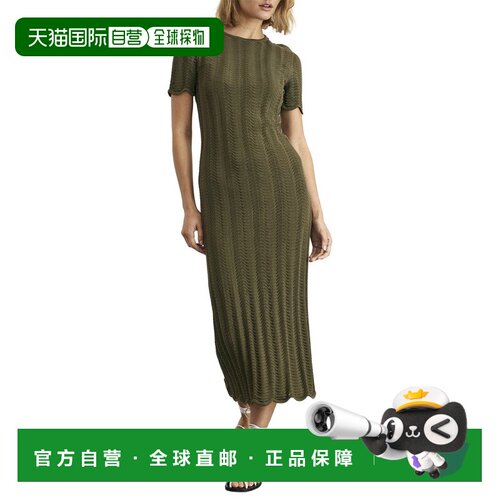 自营Tanya Taylor Leighton Dress - Green 连衣裙美国直发奥莱