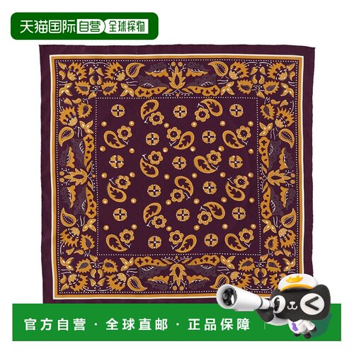自营J.McLaughlin Nikka Silk Scarf - purple 美国奥莱直发