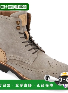 自营 Thomas & Vine Welch Wingtip 踝靴 - 灰褐色 美国奥莱直发