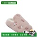Women daisy Scuff 自营Dearfoams pink Tab Slipper 美国奥