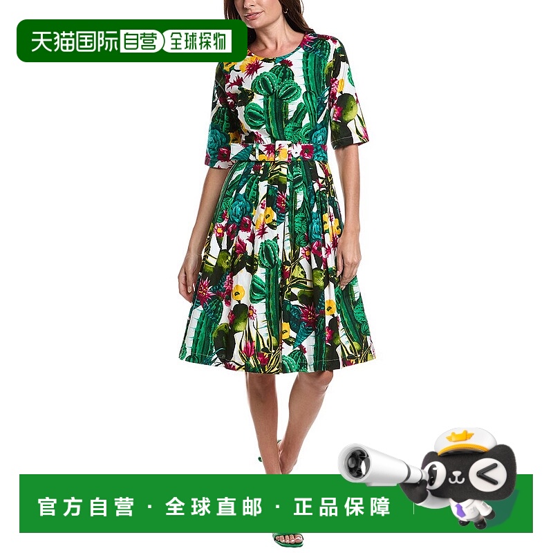 自营Samantha Sung Florence A字型连衣裙-白色 美国奥莱直发