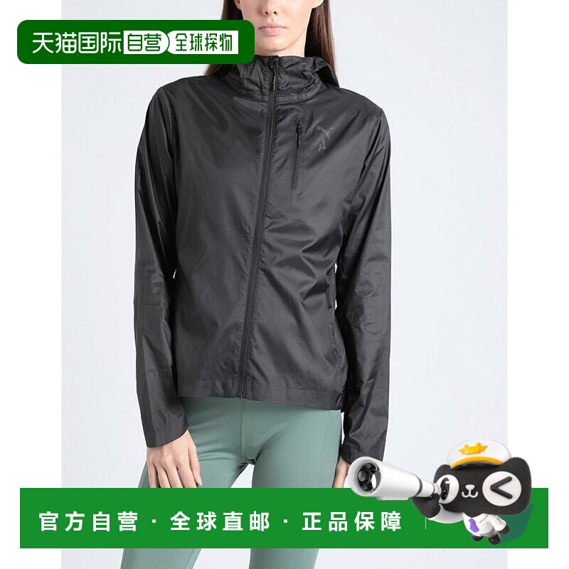 美国直邮Puma 女士夹克外套连帽风衣彪马长袖拉链女款