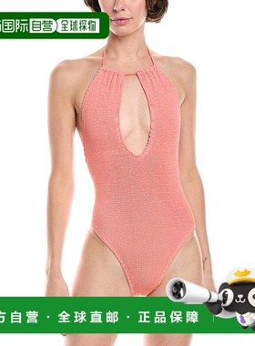 自营 bond-eye swim邦德眼游泳碧索一件-粉红色 美国奥莱直发泳衣