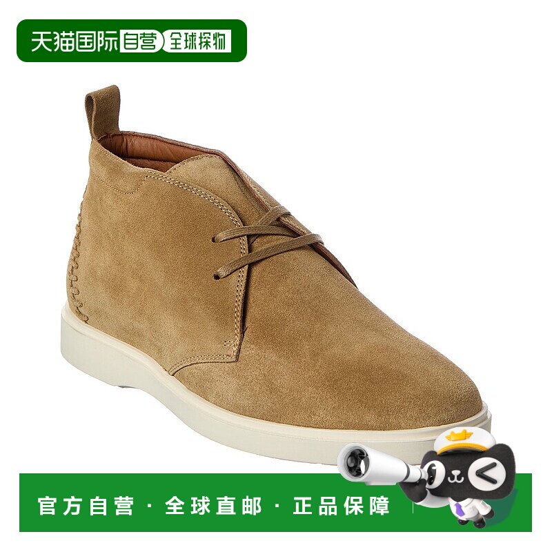 自营 Aquatalia Florian绒面运动鞋-棕褐色 男鞋美国直发奥莱