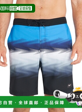 自营Speedo Printed Bondi Basin Boardshorts Men's Multicolor