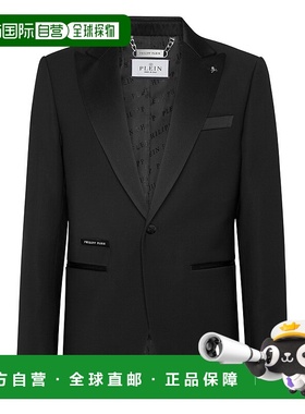自营philipp plein羊毛开拓者主配水晶哥特式Plein-黑色 美国奥莱