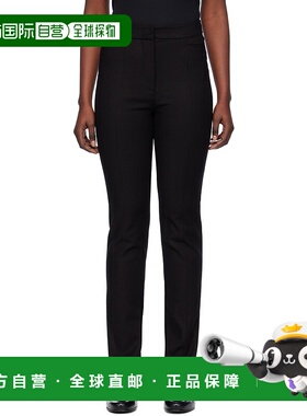 1h可退 香港直邮潮奢 TOTÊME 女士 黑色 Slim 长裤 234WRB803FB00