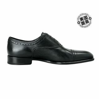 SALVATORE FERRAGAMO Miller 男士 616314 黑色鞋 - 黑色 【美国