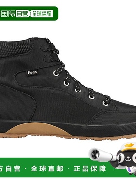 1h可退 【美国直邮】Keds Scout IV Splash 女士时尚靴子 黑色防