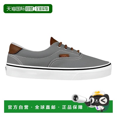 自营Vans Era 59霜灰色/酸性巢穴VN0A38FSQ70男式-灰色 美国奥莱
