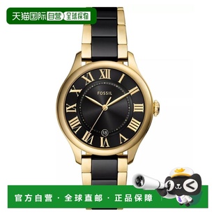 自营Fossil Women's Gilmore Black Dial Watch - black 美国奥莱
