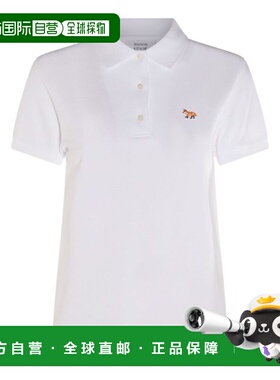 1h可退 香港直邮潮奢 MAISON KITSUNE 女士 白色 Baby Fox Patch