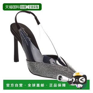 Evangelie Smyrniotaki 自营 Rossi 缎面 乙烯基露跟 Sergio