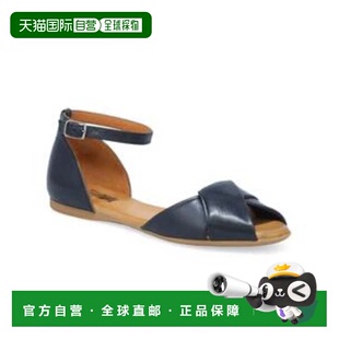 自营Women Sandal Ankle Stra Kendria Leather Mooz Miz Black
