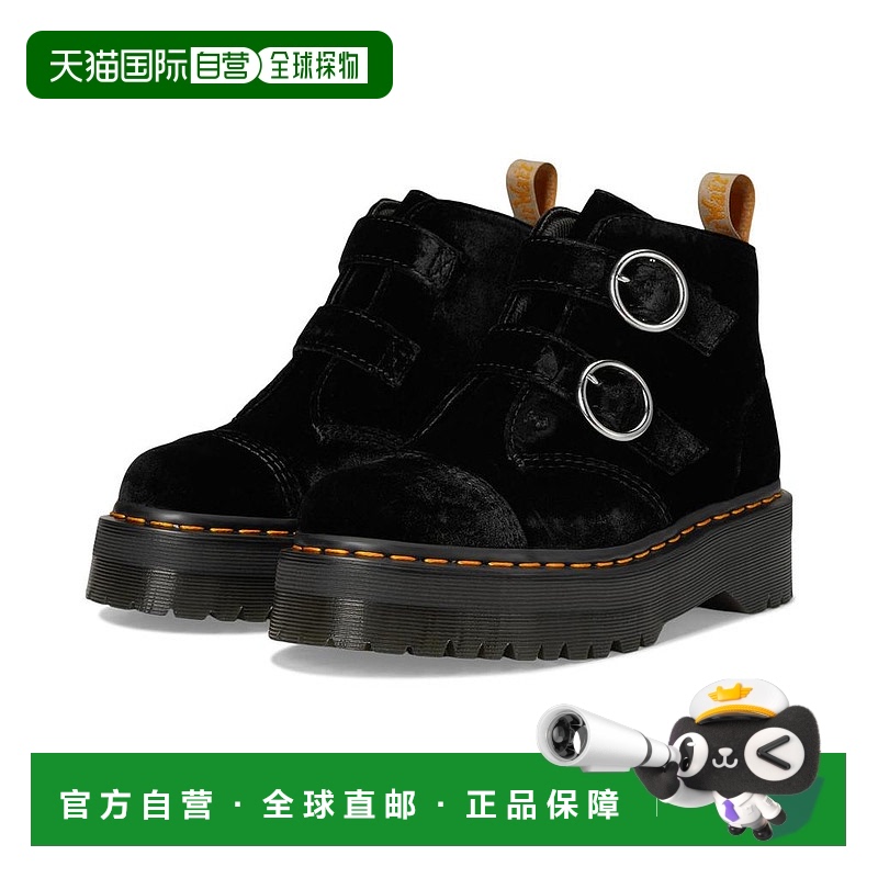 1h可退 【美国直邮】dr. martens 女士 靴子新款防水皮鞋厚底靴