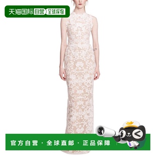 女士 marchesa 连衣裙蕾丝礼服长裙尼龙 美国直邮 1h可退